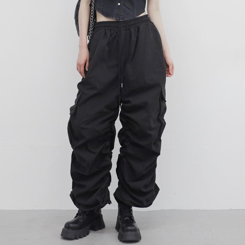【NONCODE】Alon String Shirring Pants 751702349.jpg?class=medium
