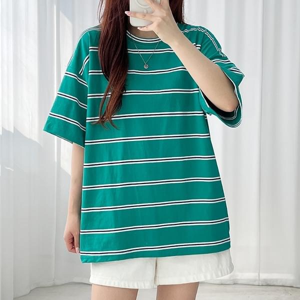 Adore Dangara Striped sleeve t-shirt 短袖上衣