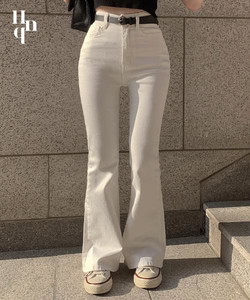 155cm Env Flared Long Pants - 2 colors