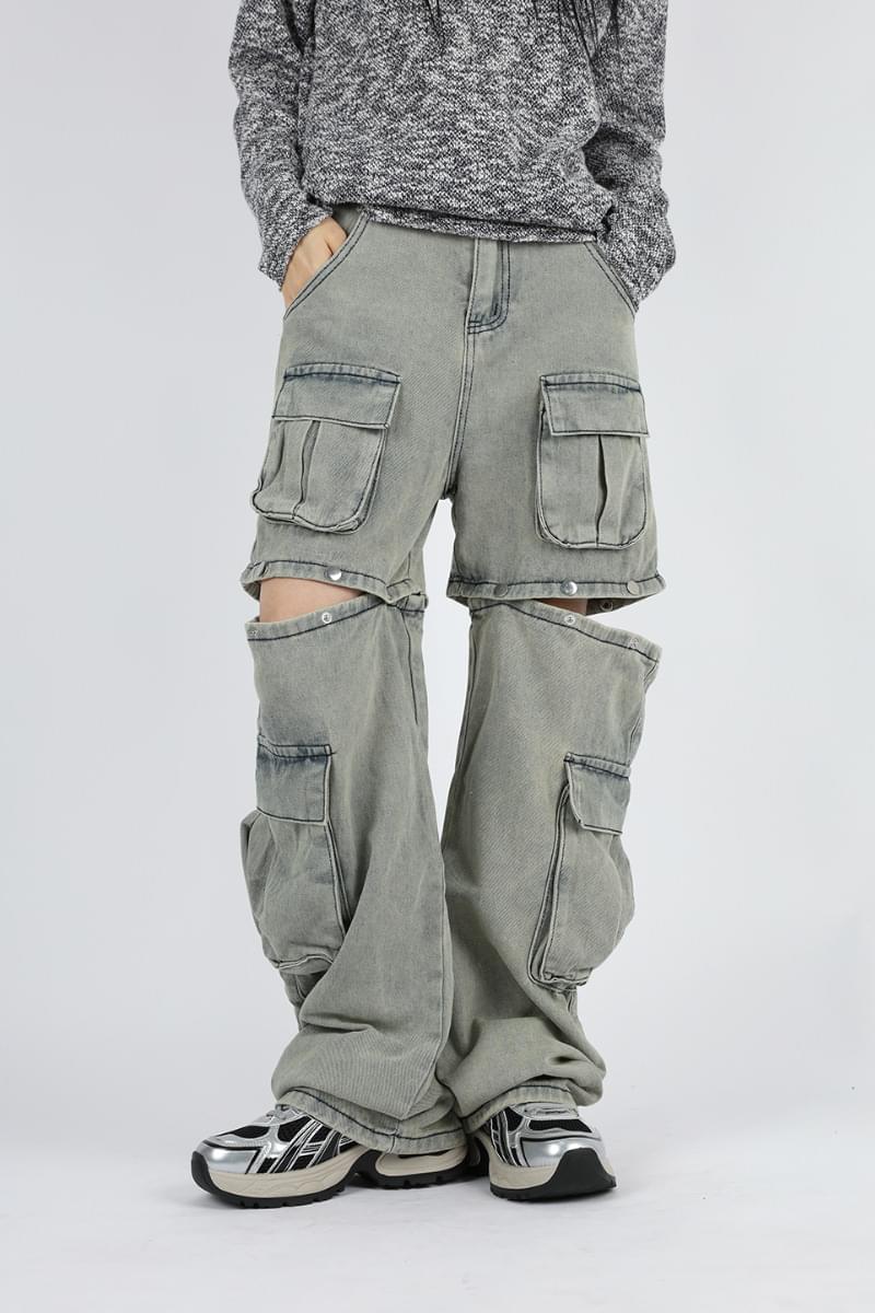 【COLOR iN ID】Ready Detachable Cargo Pants COLOR iN ID - Ready detachable cargo pants - Codibook.