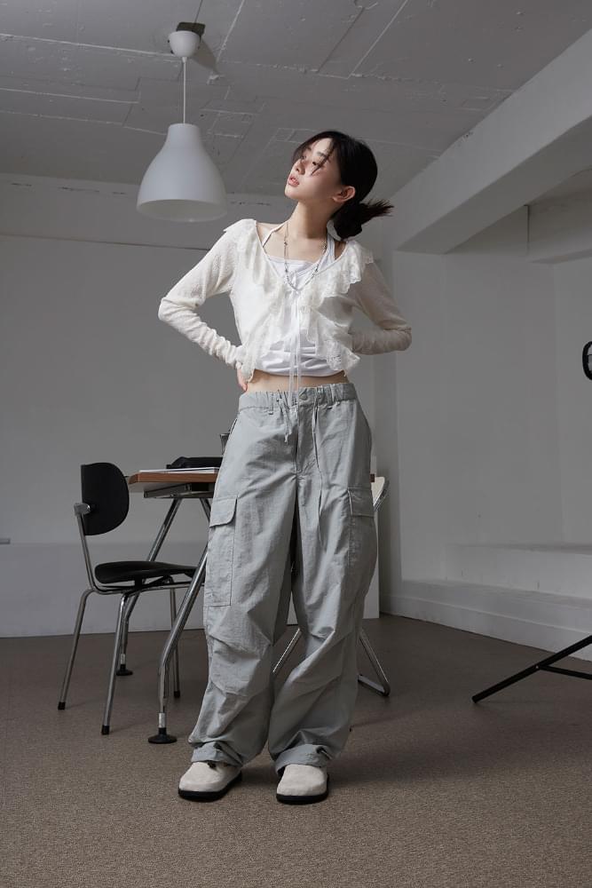 【COLOR iN ID】pr wide cargo pants COLOR iN ID - pr wide cargo pants - Codibook.