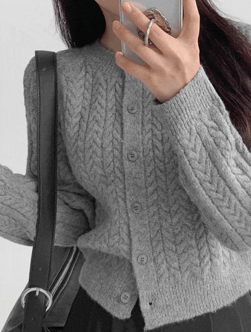 Atcable Knitwear cardigan -5 colors 开襟衫