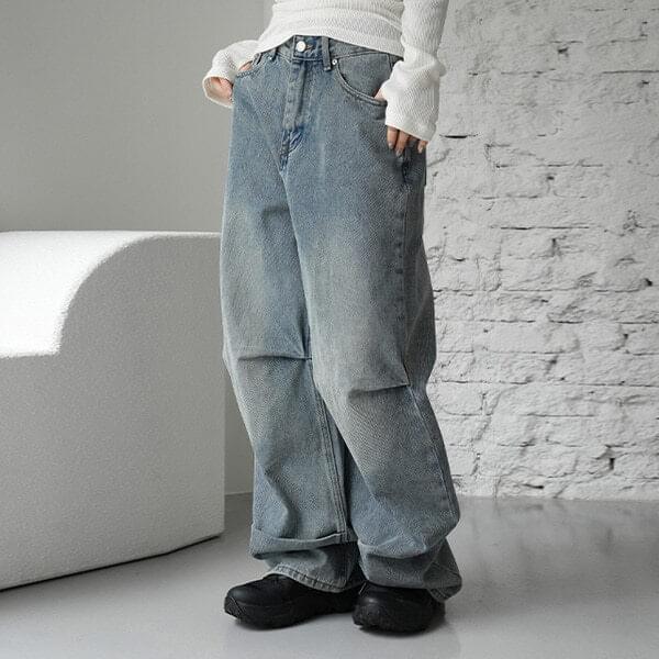 ティバーワイドデニムパンツ