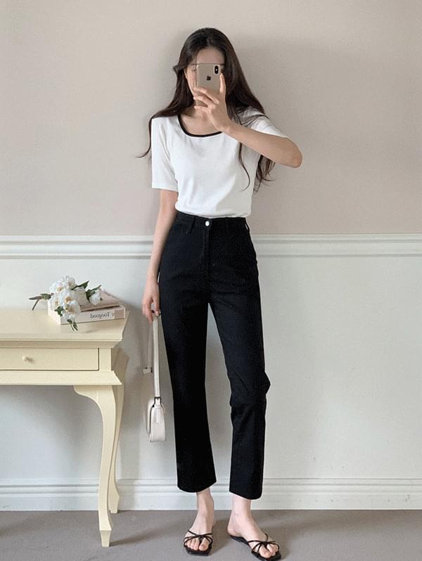 Day Summer Basic Cotton Pants - 2color / 4size