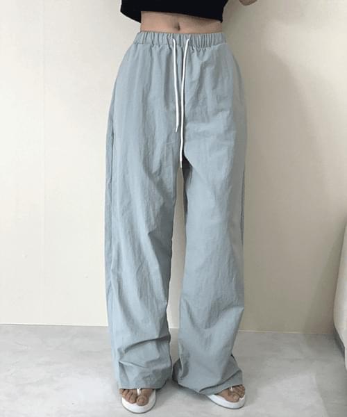 Smell Nylon Wide Training Pants
