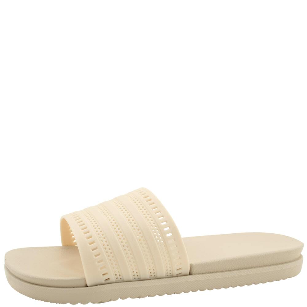 柔軟花編流蘇楔型拖鞋