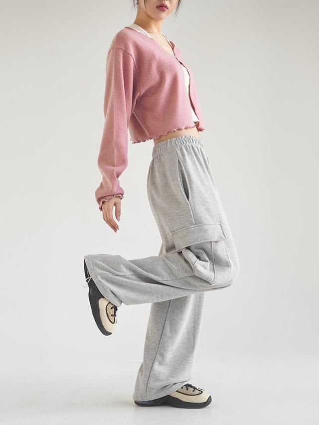 Big size S-2XL Refinite training wide string banding cargo pants pants