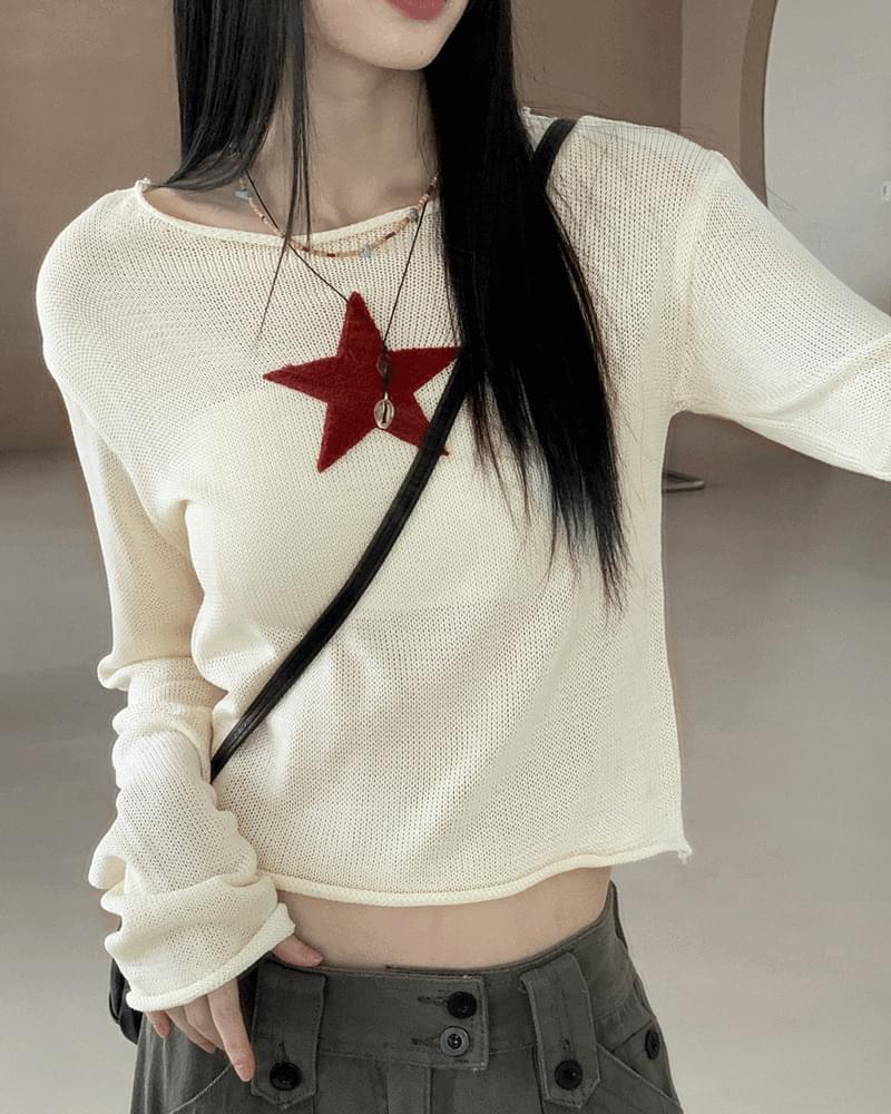 Ugo Y2K Vintage Stars Knitwear