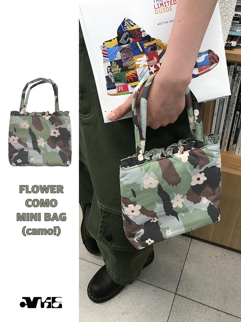 FLOWER COMO MINI BAG (camo)