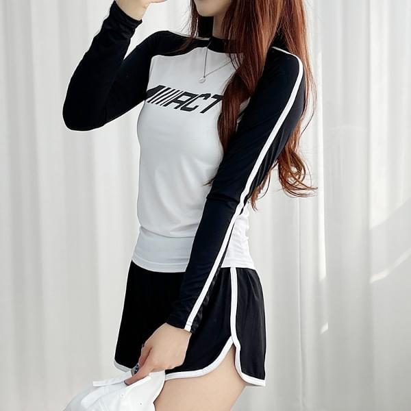 Act color combination rash guard