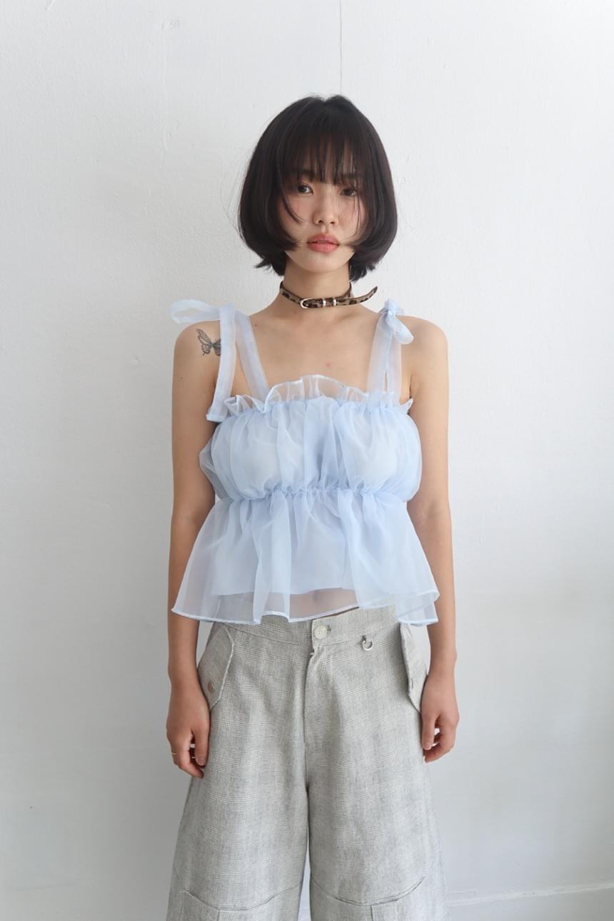 ori organza blouse 衬衫