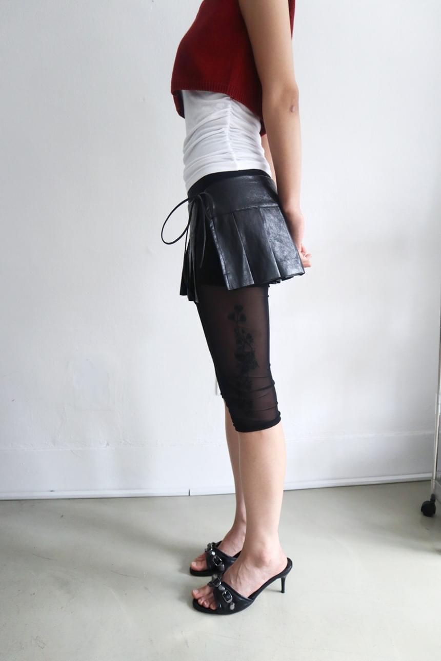 oriental short leggings