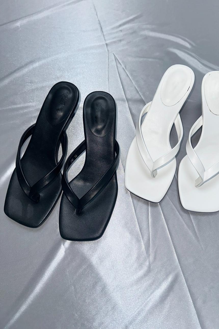 Elly flip flops heel