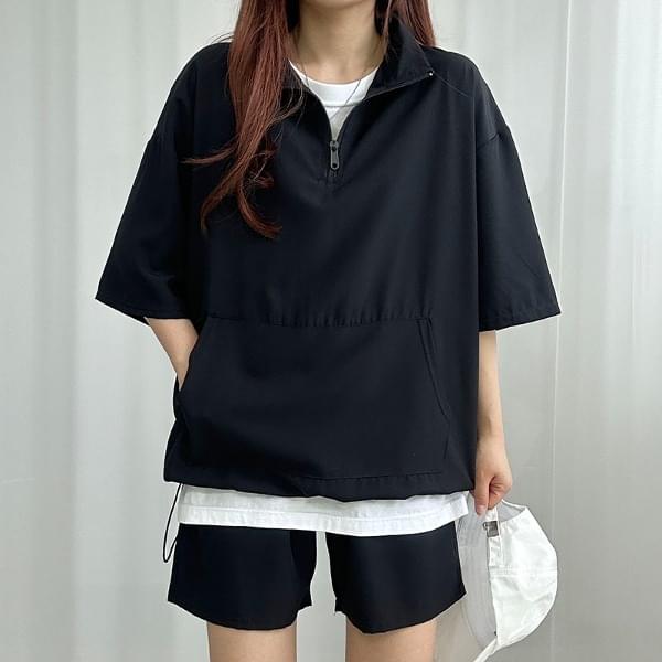 soft anorak set 套装
