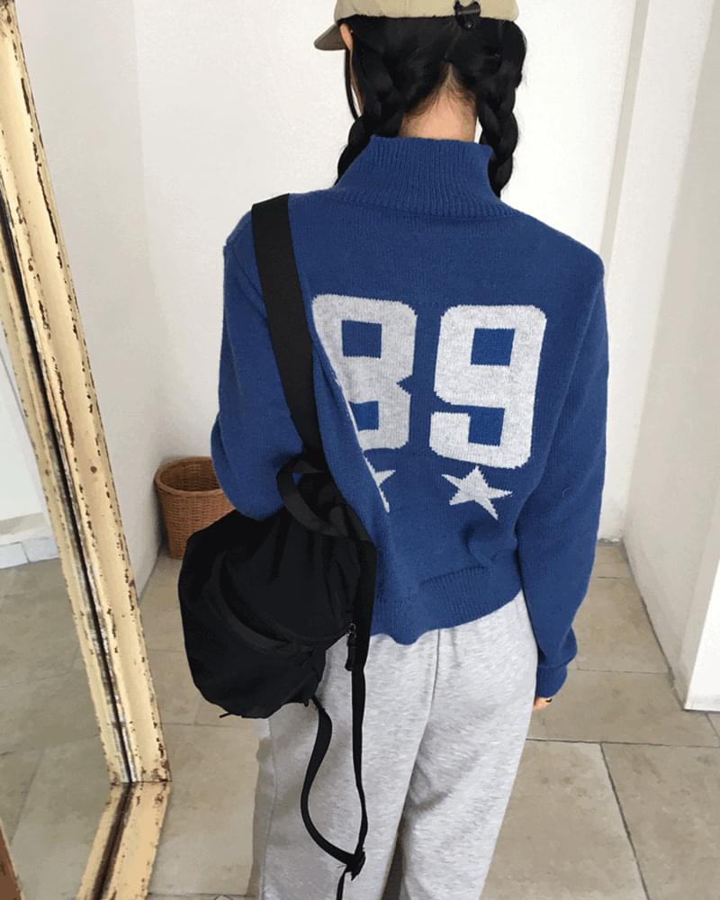 Hafen Y2K 89 Byeol High Neck Two Way Knitwear Zip-up