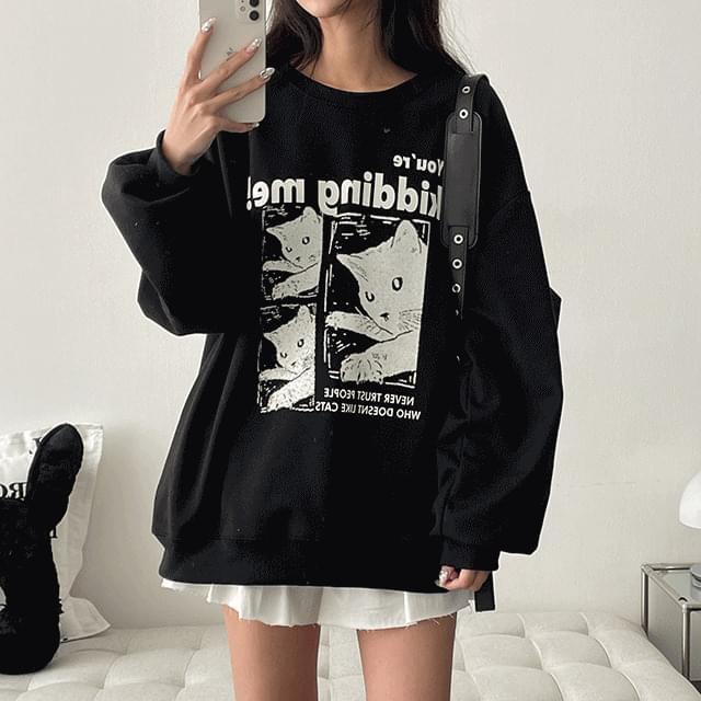 Dtimi Cat Sweatshirt