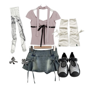 Simplestyle,Balletcore,Casual,BackToSchool,Trendy 코디