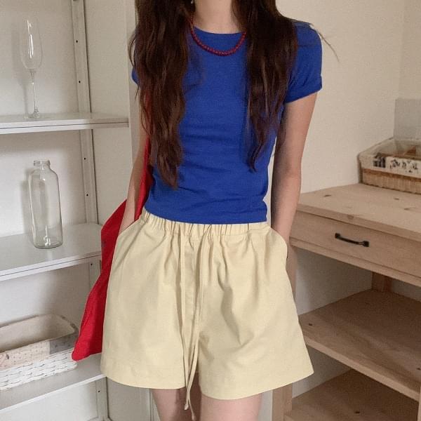 Nepli cotton color short sleeve t-shirt