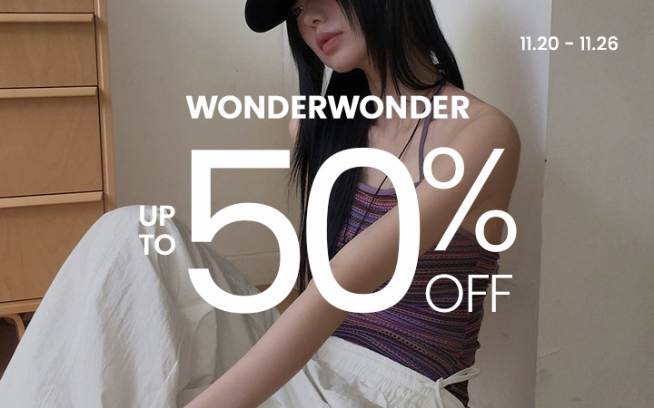 WONDERWONDER ~50% OFF