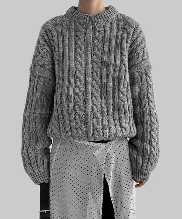 Hark Round Twisted Knitwear  针织衫