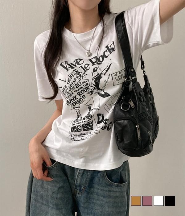 y2k mood, slim summer vibe printing short sleeve t-shirt (Ships Today)