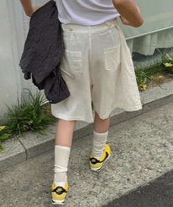 Drizzle Vizo Linen Bermuda Pants