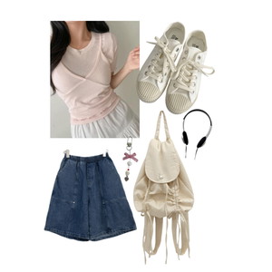 Simple,Streetstyle,Ootd,Skirt,Daily 코디