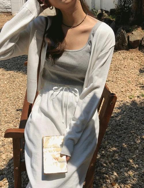 Arty Ribbed sleeveless