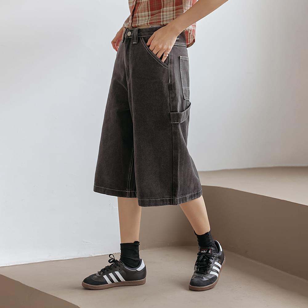 Dies Carpenter Denim Bermuda Half Pants