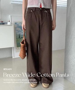 Breezes Wide Cotton Pants