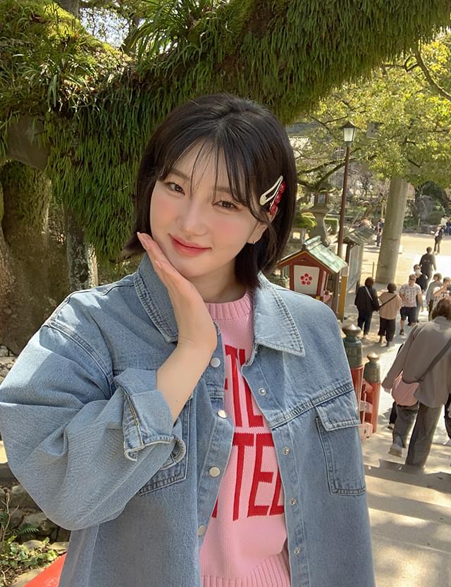 Likeit Loose-fit denim jacket 74122