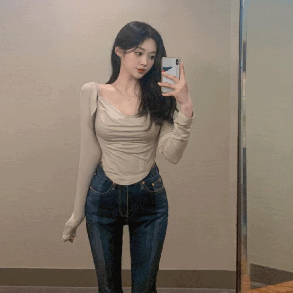 Really recommended yuri glam pelvis rich ankle bottom drape sleeveless sleeveless top + bolero crop yuri cardigan SET Sleeveless cardigan set opening goddess white pink sky blue beige