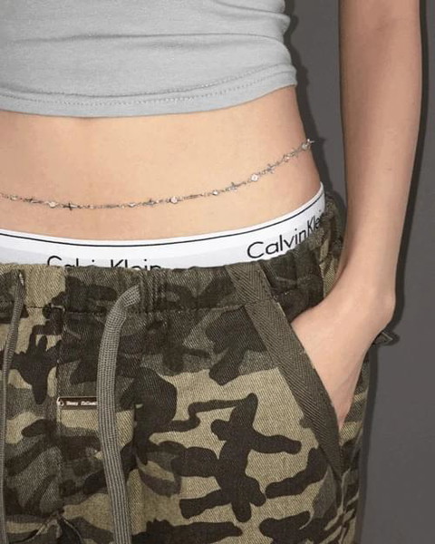 마로프 휴양지 비치룩 밸리 체인 벨트