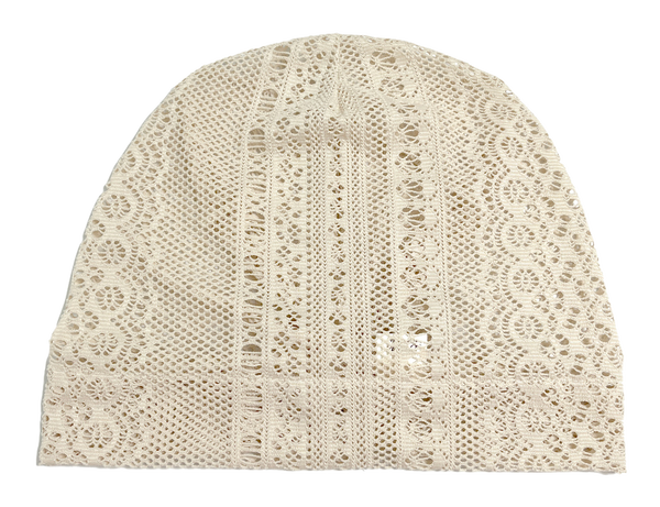 lace mesh beanie (2color)