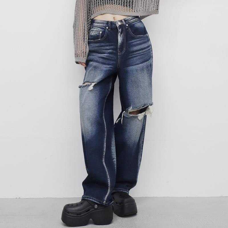 Hinua Vintage Damage Pants