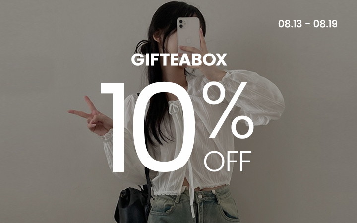 GIFTEABOX Summer Season off 10% OFF