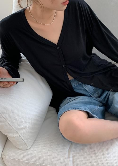 Skin Basic Loose Cardigan