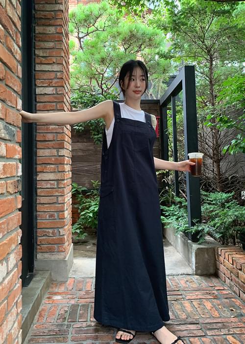 Army Cotton Overall Dress