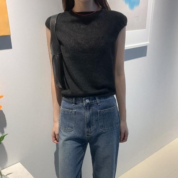 Mosston Wool Cap Sleeve Knitwear