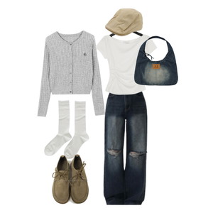 socks,Cardigan/Vest,jeans 코디
