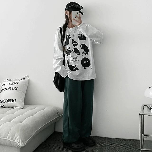Mentilcats long sleeve long sleeve tee