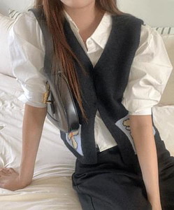 COSERIL POCKET HOOK Knitwear Vest