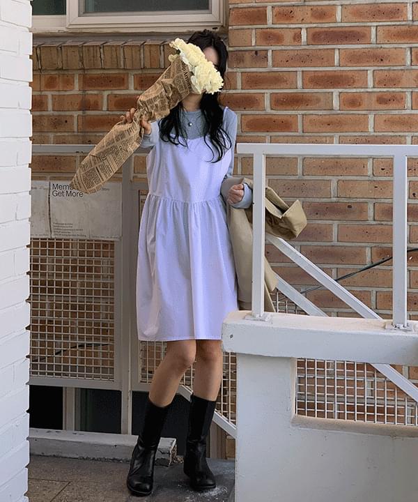 Caben bustier shirring flare mini Dress -3 colors