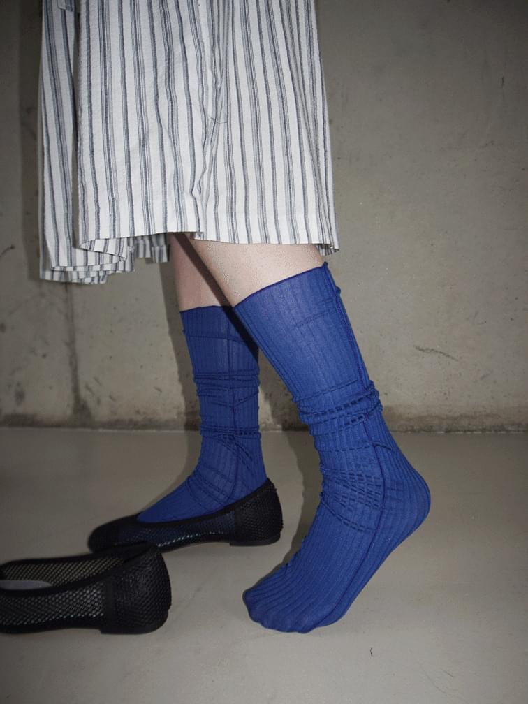 7color tencel Socks