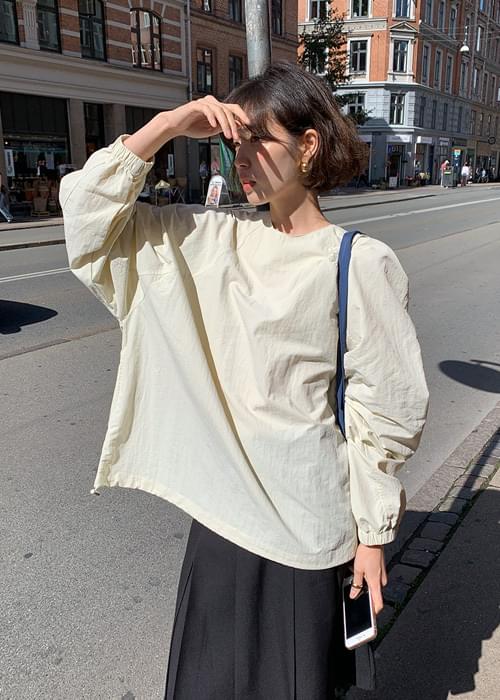 Nylon Anorak Sweatshirt