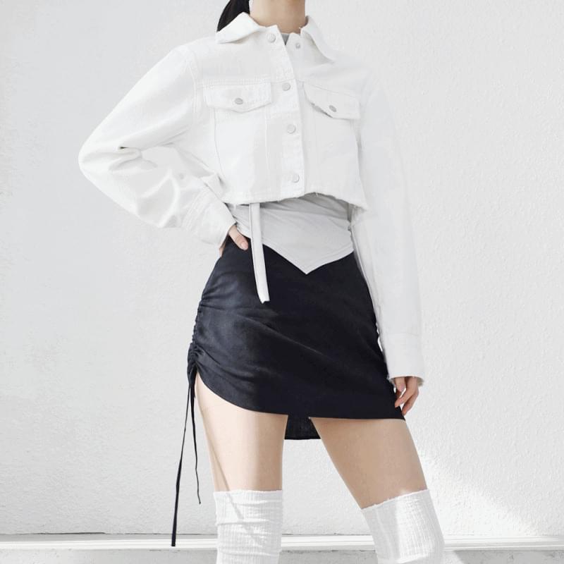 Vesio cropped jacket