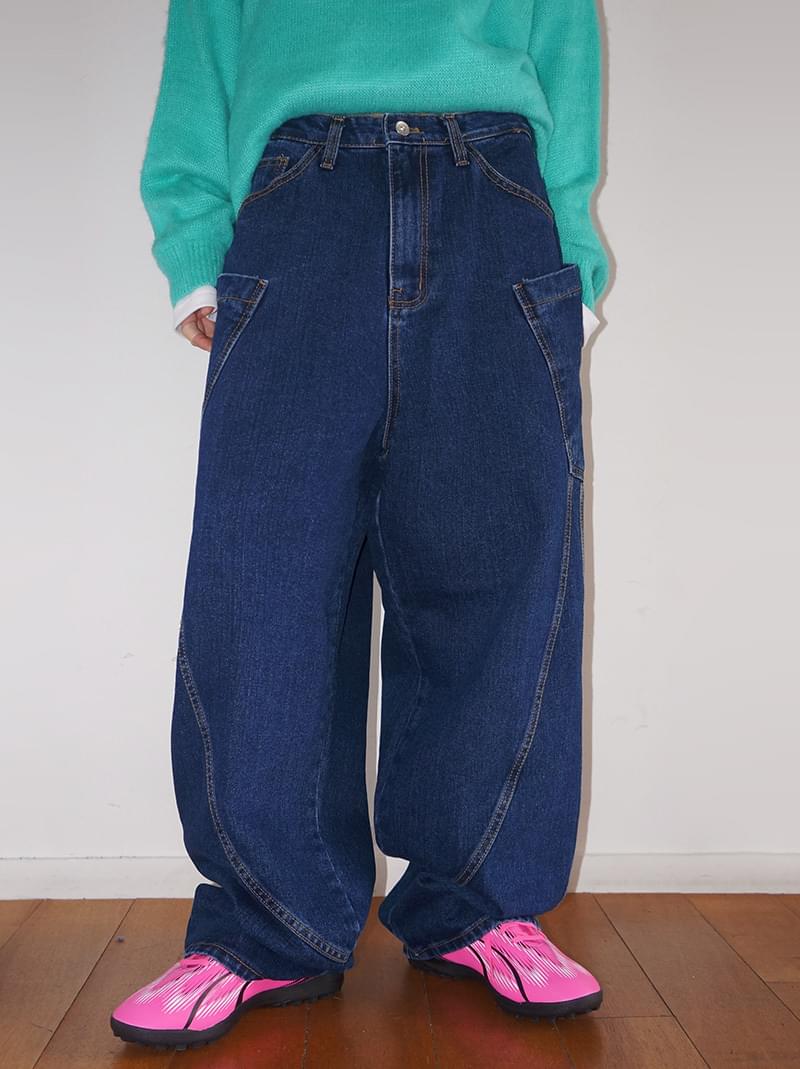 SIDE LINE POCKET DENIM