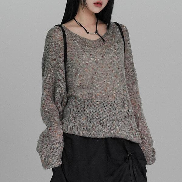 Pom Pom Bokashi Knitwear