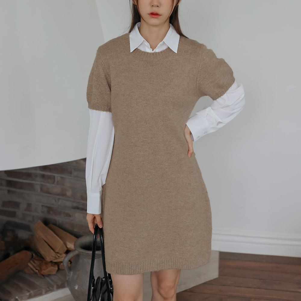 Manien Knit 1/2 Mini One Piece