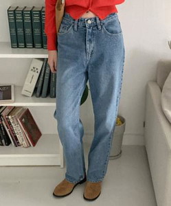 Smeron one-piece denim pants